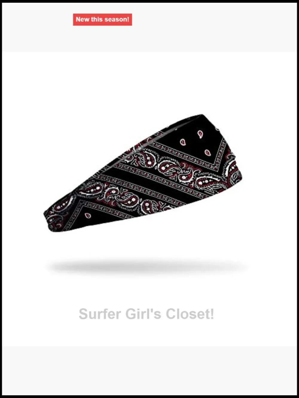 Moisture-Wicking Performance Sweatband for Sports
